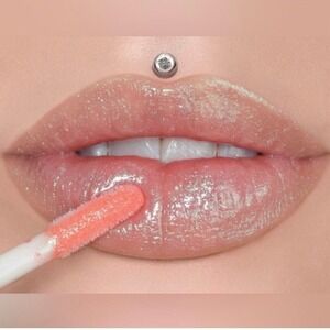 PEACH PRICE TAG New in Box Jeffree Star The Gloss peachy sheer shimmer